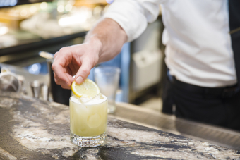 New tropical cocktail